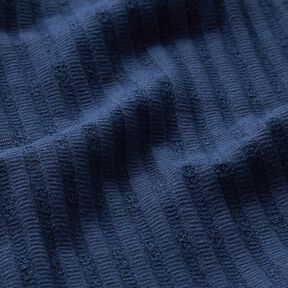 Ribbed Jersey single knitting pattern – midnight blue, 