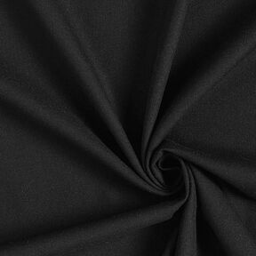 Viscose Linen Blend Plain – black, 