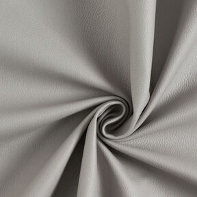 Upholstery Fabric Imitation Leather light embossing – elephant grey, 