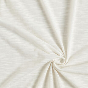Textured Lightweight Viscose Jersey – white, 