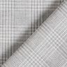 Lightweight checked cotton fabric – light grey/white,  thumbnail number 4