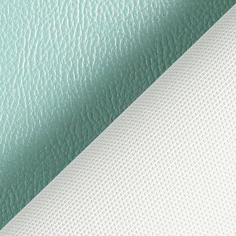 Metallic Imitation Leather – mint,  image number 5