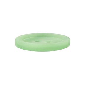 Basic 2-Hole Plastic Button - light green, 