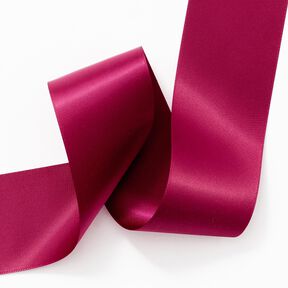 Satin Ribbon [50 mm] – burgundy, 