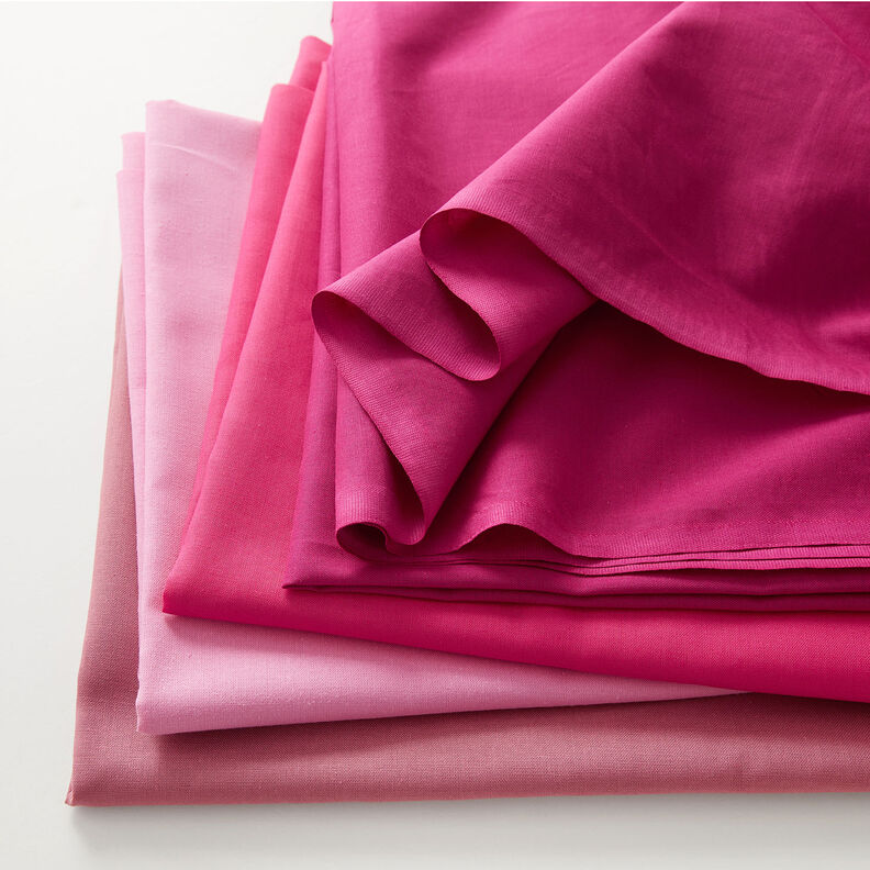 Cotton Cretonne Plain – pink,  image number 4