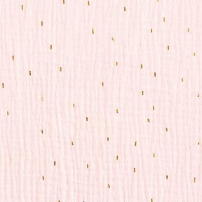 Muslin Foil Print Rectangle | by Poppy – rosé, 