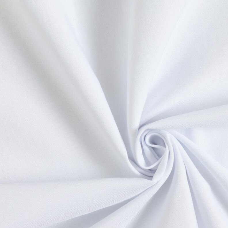 Stretch denim cotton blend medium – white,  image number 1