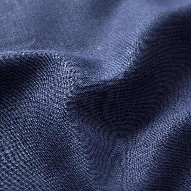 Decor Linen Plain – navy blue,  image number 2