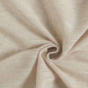 Curtain Fabric Woven stripes 300 cm – almond, 