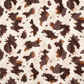 Imitation Fur Cow – brown/white, 