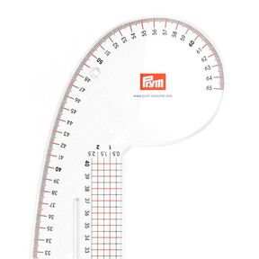 Curve Ruler 40 x 65 cm – transparent | Prym, 