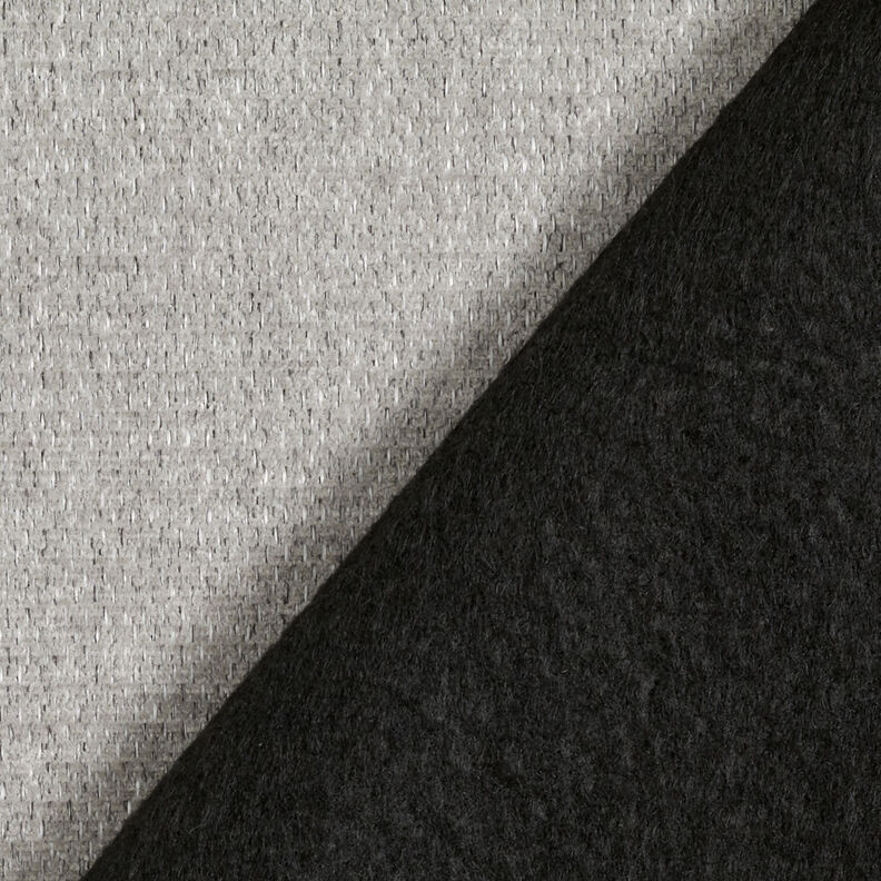 Upholstery Fabric Chenille Mottled – light grey/silver grey,  image number 3