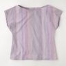 Delicate gradient stripes cotton jersey – mauve,  thumbnail number 5