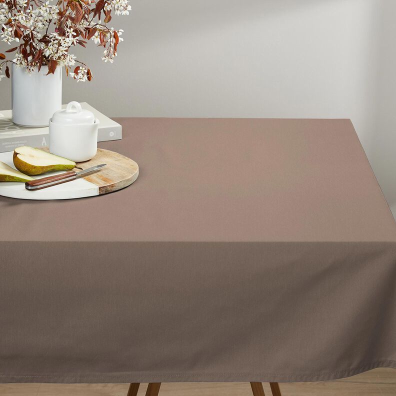 Decor Linen Plain – dark taupe,  image number 7