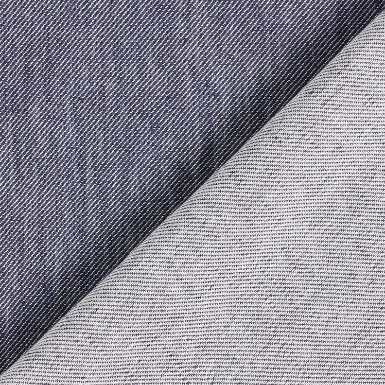 Viscose-linen twill – navy blue,  image number 4