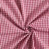 Gingham cotton – white/carmine,  thumbnail number 3