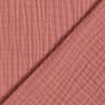 Triple-Layer Cotton Muslin Plain – dusky pink,  thumbnail number 4