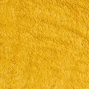 Plain cotton sherpa – mustard, 