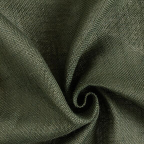 Decor Fabric Jute Plain 150 cm – dark pine, 