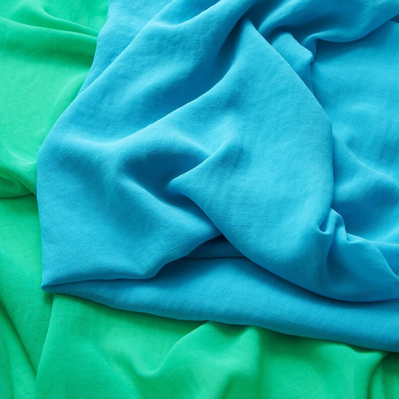 Crepe Chiffon Plain – emerald green,  image number 4