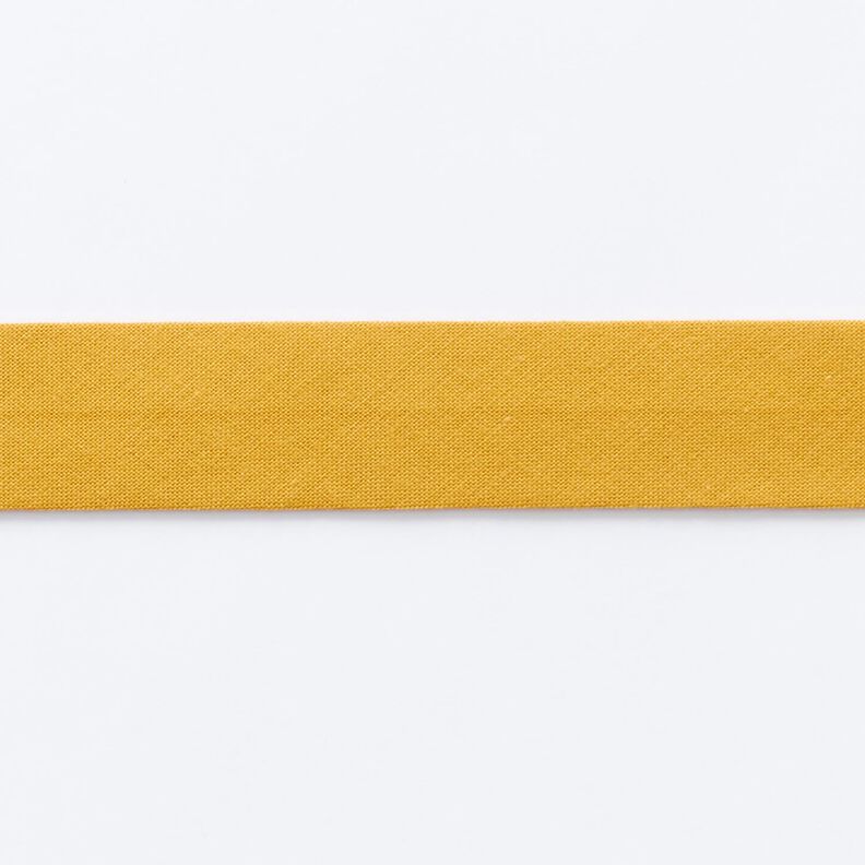 Bias binding Organic cotton [20 mm] – mustard,  image number 1