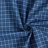 Cotton fabric double check – navy blue/black,  thumbnail number 3