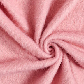 Plain Fluffy Coating Fabric – dusky pink, 