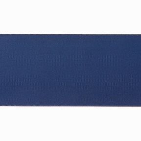 Satin Ribbon [50 mm] – navy blue, 