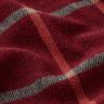 Coating Fabric Large Check – burgundy/black,  thumbnail number 2