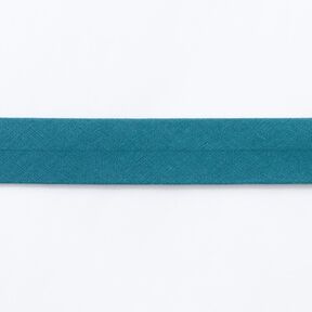 Bias binding Organic cotton [20 mm] – petrol, 