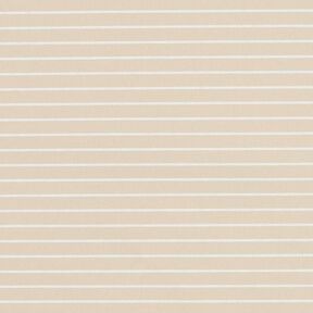 Stretch fabric with horizontal stripes – beige, 