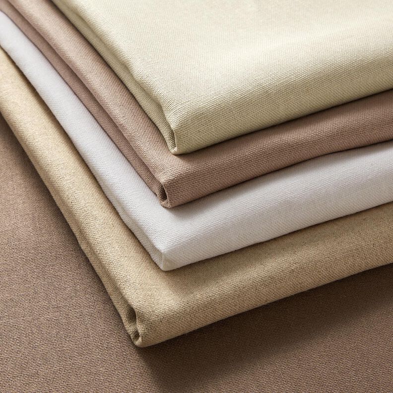 Decor Linen Plain – dark taupe,  image number 4