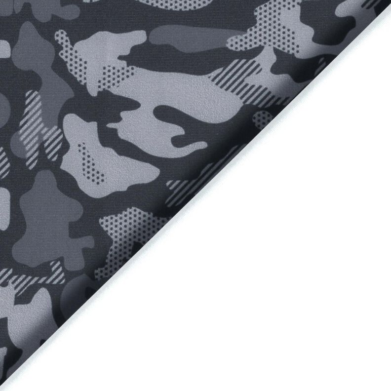 Sports and functional jersey camouflage – anthracite,  image number 4