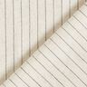 Viscose-linen crepe narrow pinstripes – beige,  thumbnail number 4