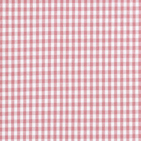 Cotton Vichy check 0,5 cm – dusky pink/white, 