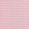 Cotton Vichy check 0,5 cm – dusky pink/white,  thumbnail number 1