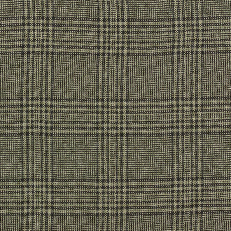 viscose fabric Glen Plaid – olive,  image number 1