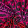 French Terry Gradient Leopard Digital Print | by Poppy – purple/fire red,  thumbnail number 3