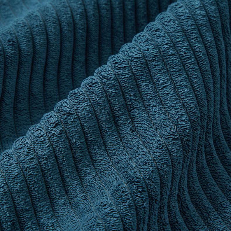 Upholstery Fabric soft corduroy – midnight blue,  image number 3