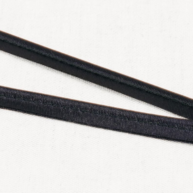 Satin Piping [10 mm] – black,  image number 1