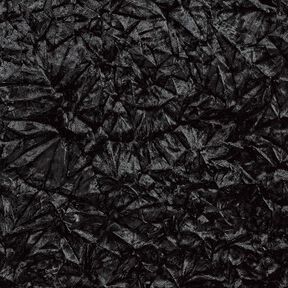Crushed stretch velvet – black, 