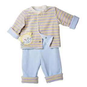 Baby set: Jacket / Trousers / Overalls, Burda 9363, 
