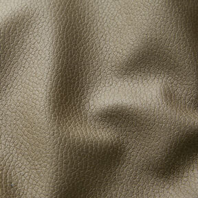 Upholstery Fabric Imitation Leather light embossing – khaki, 