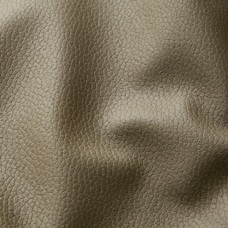 Upholstery Fabric Imitation Leather light embossing – khaki,  image number 2