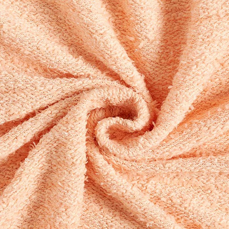 Cotton Fine Knit glitter effect – apricot,  image number 1