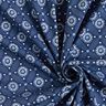 Cotton Jersey Tiles, large – navy blue/blue grey,  thumbnail number 3