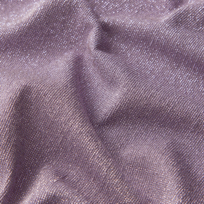 Plain glitter jersey – mauve,  image number 2