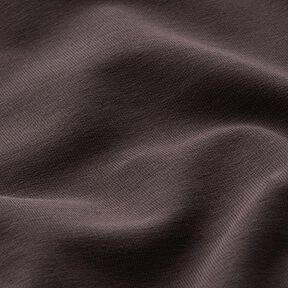Light French Terry Plain – black brown, 