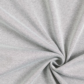 Mottled Piqué Jersey – misty grey, 
