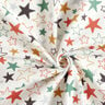 Cotton Flannel colourful stars – ivory,  thumbnail number 3